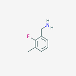 Structure of 2-FLUORO-3-METHYLBENZYLAMINE