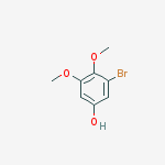 3-Bromo-4,5-dimethoxyphenol结构式