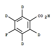 Structure of 4-FLUOROBENZAMIDE-2,3,5,6-D4