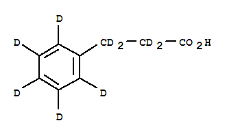 Structure of HYDROCINNAMIC-D9 ACID