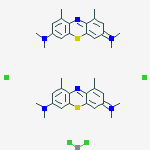 Structure of DiMethylMethylene Blue-chloride pure
