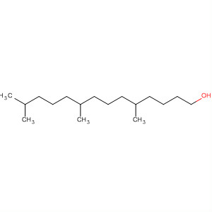 Structure of 1-Tetradecanol, 5,9,13-trimethyl-