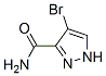 Structure of 4-BROMO-1H-PYRAZOLE-3-CARBOXAMIDE