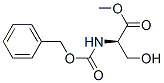 Structure of N-CARBOBENZYLOXY-D-SERINE METHYL ESTER