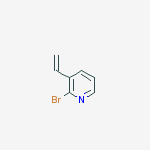 Structure of 2-bromo-3-ethenylpyridine