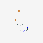 5-(Bromomethyl)pyrimidine hydrobromide结构式