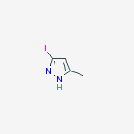 Structure of 3-Iodo-5-methyl-1H-pyrazole