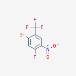 Structure of 1-Bromo-5-Fluoro-4-Nitro-2-(trifluoromethyl)benzene