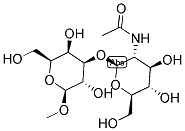 Structure of BETA-D-GLCNAC-[1->3]-BETA-D-GAL-1->OME