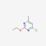 Structure of 4-Chloro-2-ethoxy-6-methylpyrimidin