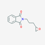 Structure of 2-[3-(oxiran-2-yl)propyl]isoindole-1,3-dione
