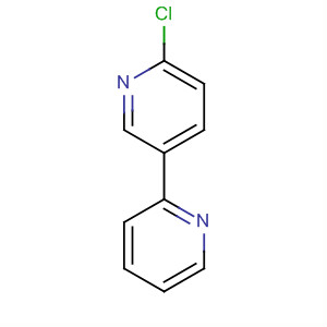 Structure of 2,3'-Bipyridine, 6'-chloro-