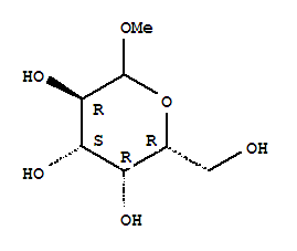 Structure of METHYL-D-GALACTOPYRANOSIDE