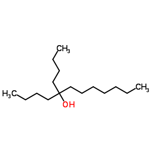 Structure of 5-butyldodecan-5-ol