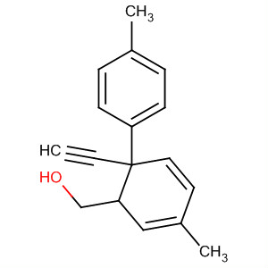 Structure of Benzenemethanol, a-ethynyl-4-methyl-a-(4-methylphenyl)-