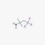 4,4,4-TRIFLUORO-2-METHYLBUTAN-2-AMINE, 98%结构式