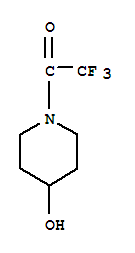 4-PIPERIDIN-1-YL,1-(TRIFLUOROACETYL)-结构式