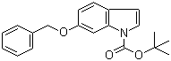 Structure of 1-Boc-6-benzyloxyindole