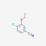 Structure of 4-Chloro-3-ethoxybenzonitrile