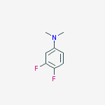 3,4-DIFLUORO-N,N-DIMETHYLANILINE结构式