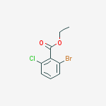 Structure of Ethyl 2-bromo-6-chlorobenzoate