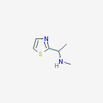 2-Thiazolemethanamine,  N,-alpha--dimethyl-结构式