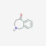 1,2,3,4-tetrahydro-2-benzazepin-5-one结构式