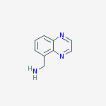 Structure of 5-Quinoxalinemethanamine