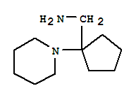 Structure of (1-piperidin-1-ylcyclopentyl)methylamine