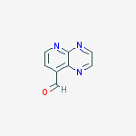 Structure of PYRIDO[2,3-B]PYRAZINE-8-CARBALDEHYDE