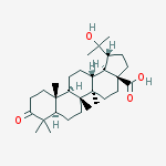 20-Hydroxy-3-oxo-28-lupanoic acid结构式