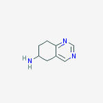 5,6,7,8-tetrahydroquinazolin-6-amine结构式