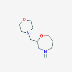 Structure of 2-(4-MORPHOLINYLMETHYL)-1,4-OXAZEPANE