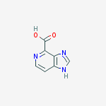 Structure of 3H-Imidazo[4,5-c]pyridine-4-carboxylic  acid