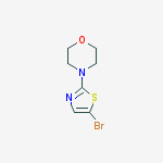 Structure of 4-(5-BROMOTHIAZOL-2-YL)MORPHOLINE