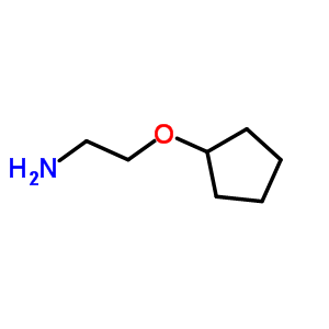Structure of 2-(cyclopentyloxy)ethanamine