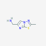 Structure of (2-methylimidazo[2,1-b][1,3,4]thiadiazol-6-yl)methanamine