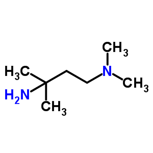 Structure of N1,N1,3-TRIMETHYLBUTANE-1,3-DIAMINE