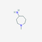 Structure of 1-Methylazepan-4-amine