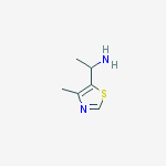 Structure of 5-Thiazolemethanamine,  -alpha-,4-dimethyl-