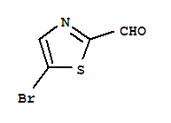 5-溴噻唑-2-甲醛结构式