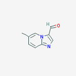 Structure of 6-Methylimidazo[1,2-a]pyridine-3-carbaldehyde