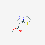 Structure of 2,3-Dihydropyrazolo[5,1-b]thiazole-7-carboxylic acid