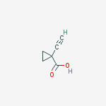 Structure of 1-ethynylcyclopropane-1-carboxylic acid