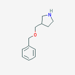 Structure of 3-(phenylmethoxymethyl)pyrrolidine