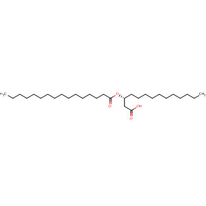Structure of Hexadecanoic acid, (1R)-1-(carboxymethyl)dodecyl ester