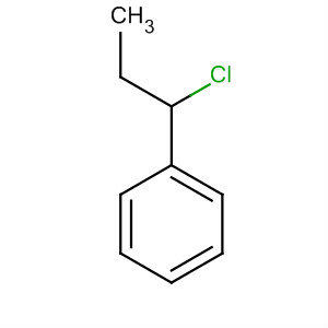 Benzene, (1-chloropropyl)-结构式