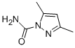 Structure of 3,5-DIMETHYLPYRAZOLE-1-CARBOXAMIDE