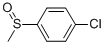 Structure of P-CHLOROPHENYL METHYL SULFOXIDE