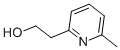 Chemical structure of 2-(HYDROXYETHYL)-6-METHYLPYRIDINE